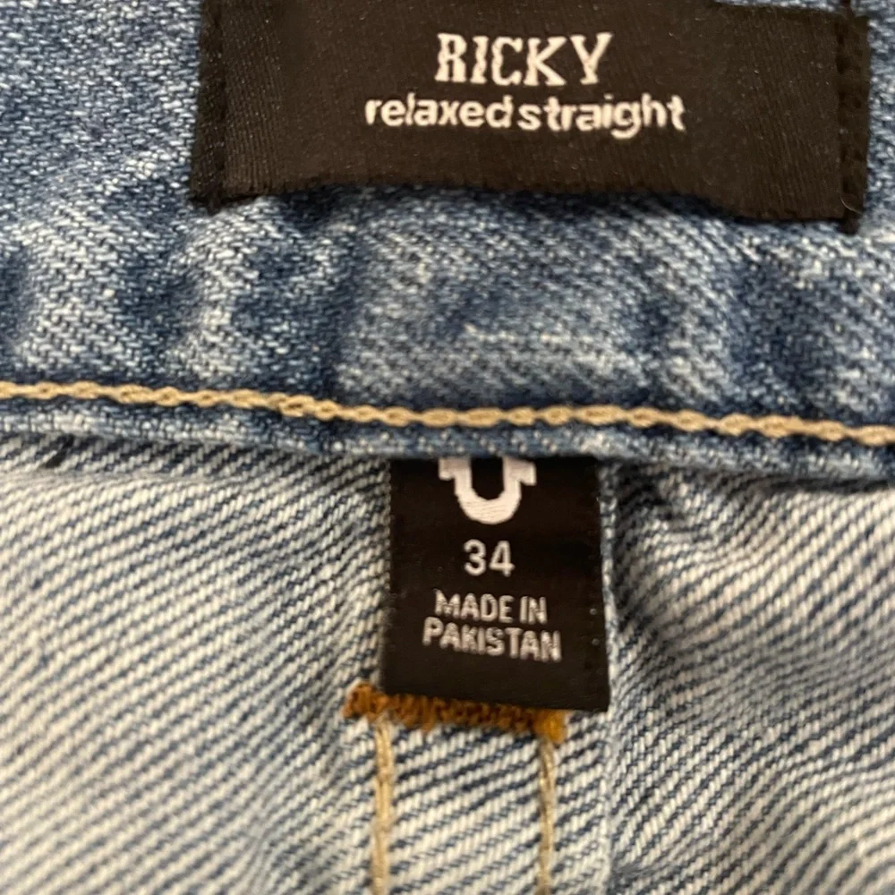 True Religion Ricky Relaxed Straight Men's Jeans